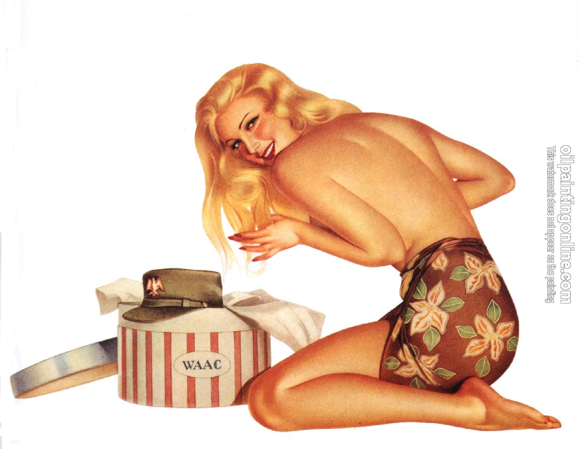 Vargas, Alberto - Alberto Vargas Art, Pin Up Girls